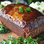 Classic meatloaf recipe with Lipton Onion Soup Mix baked to perfection.