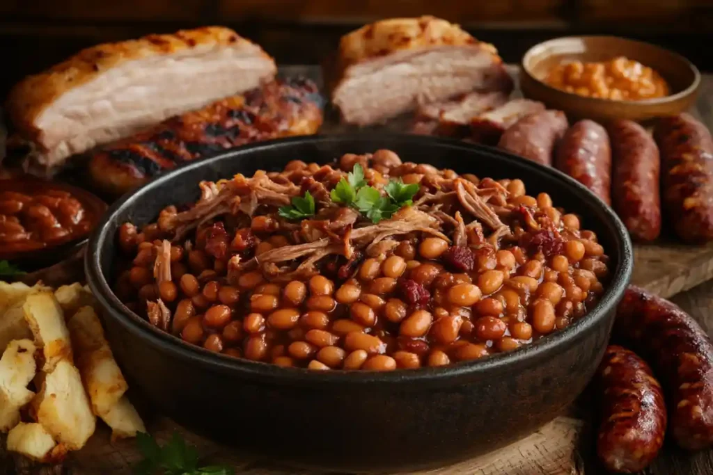 What meat goes well with baked beans - diverse meat pairings