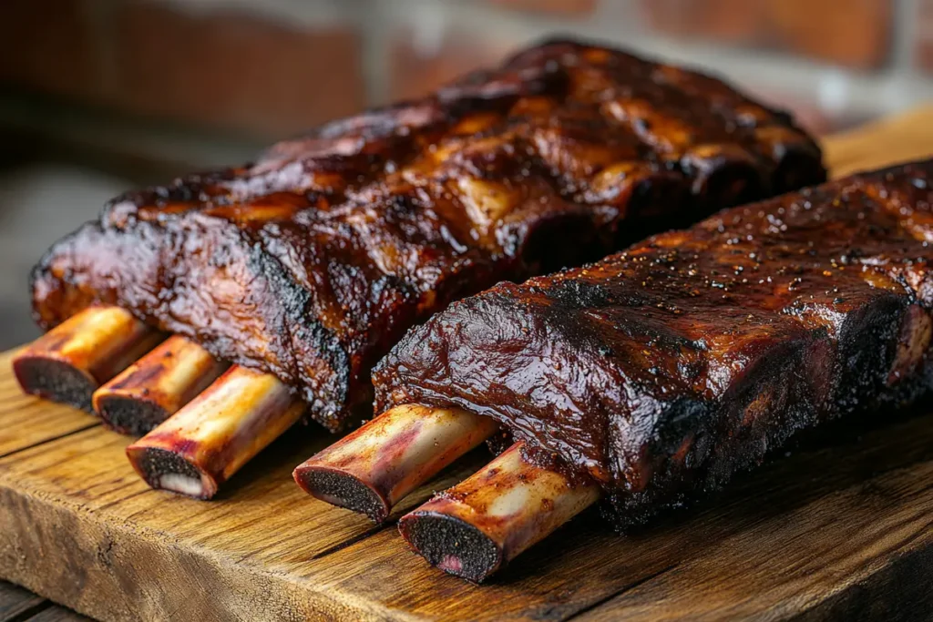 Are beef back ribs the same as beef ribs – side-by-side comparison.