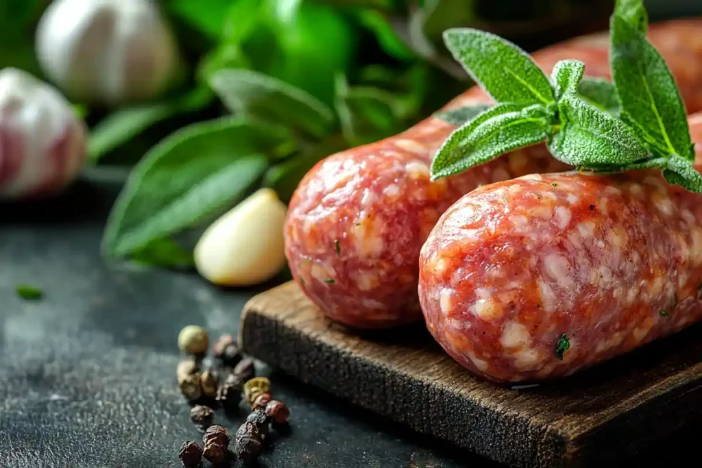 Fat to mix with venison for sausage