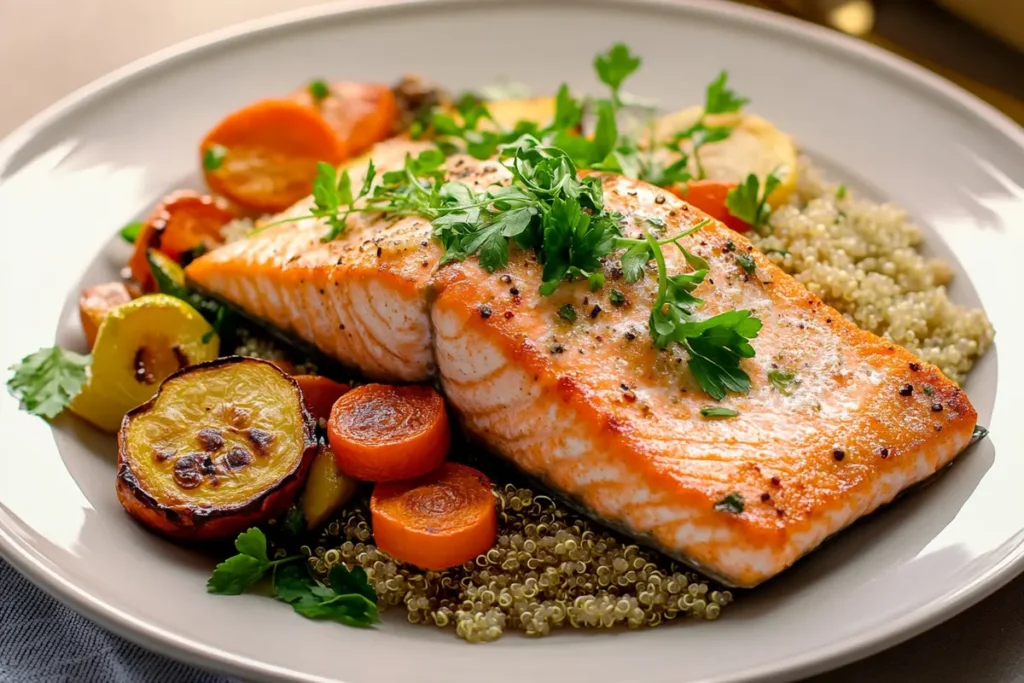 Balanced High-Protein Dinner Plate