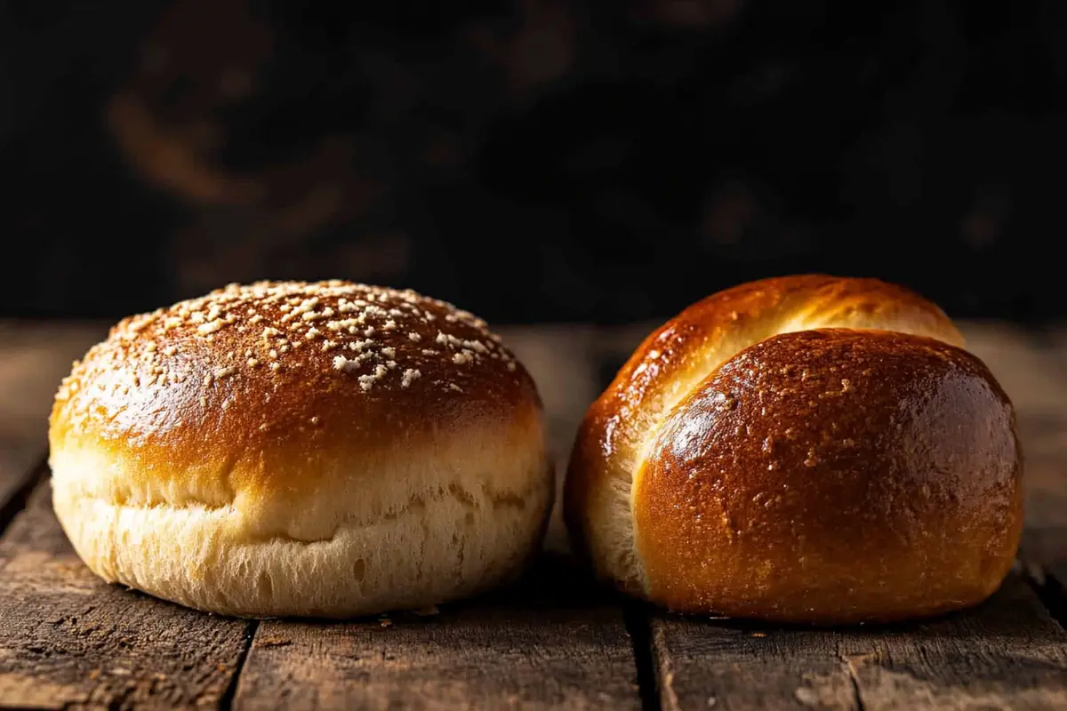 The difference between a bun and a dinner roll explained.