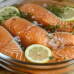 How to soak salmon before cooking in a brine solution