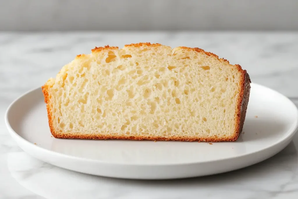 Moist bread texture from yogurt addition