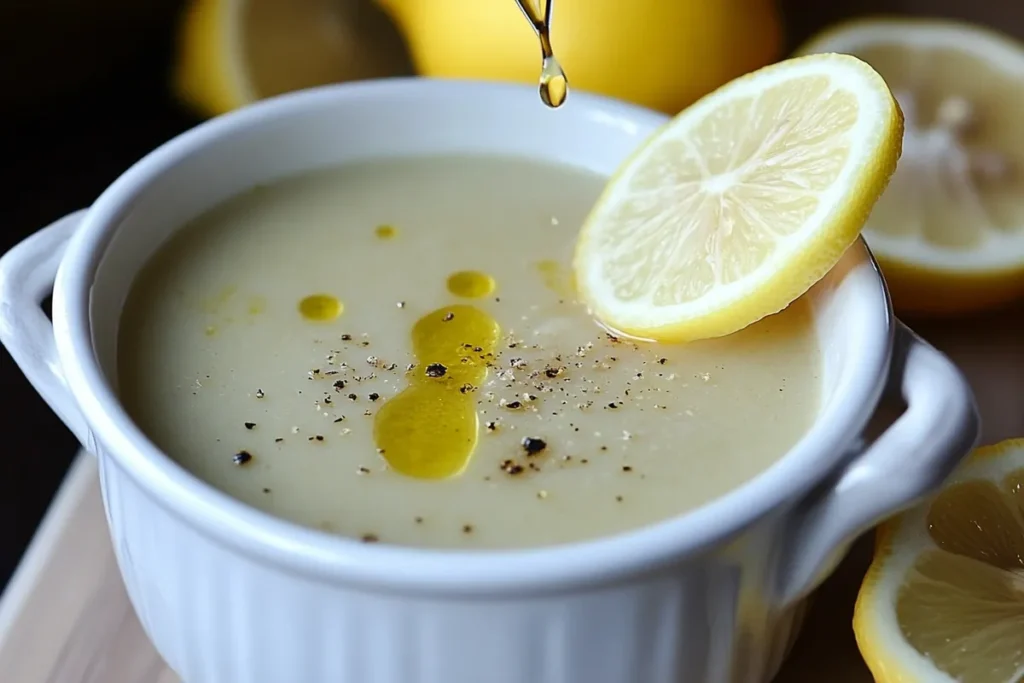 Citrus as a secret ingredient in soup