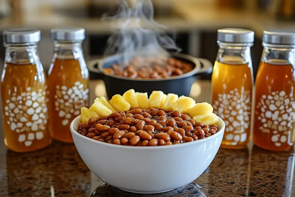 Sweet additions to add to baked beans