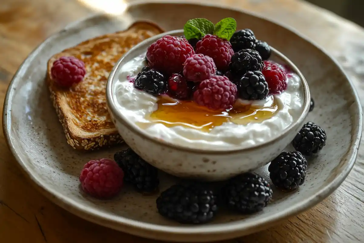 Yogurt with bread – A nutritious combination