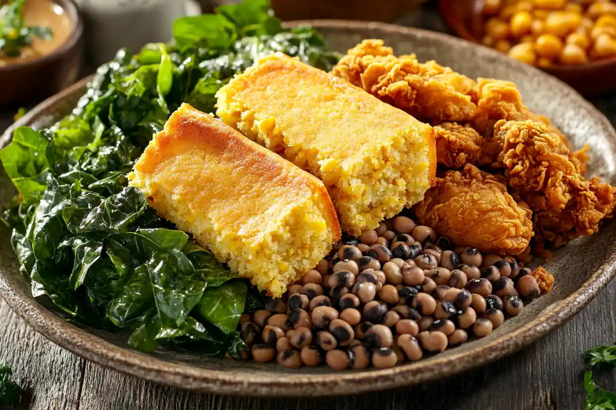 What goes with fried cornbread? classic Southern sides